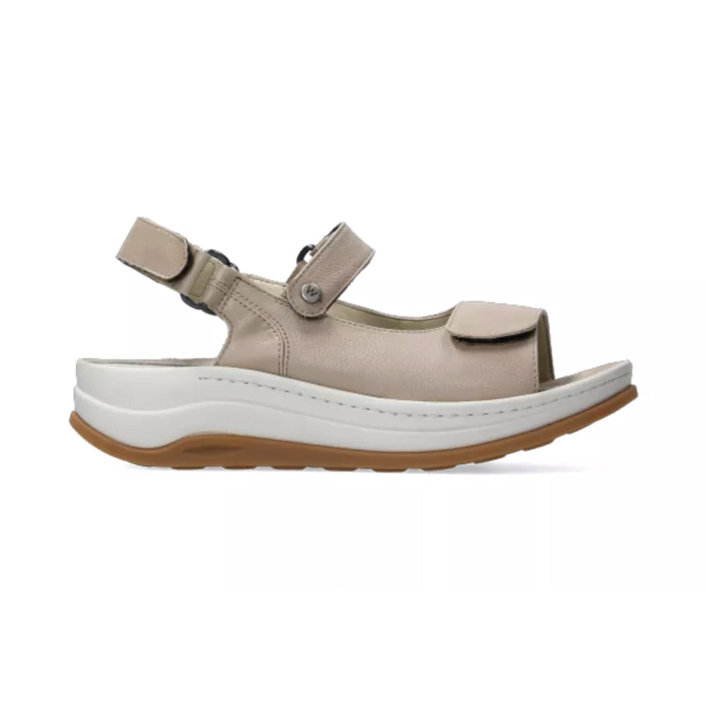 Wolky Adura Sandals Womens Shoes 07-390 Beige Floater Biocare