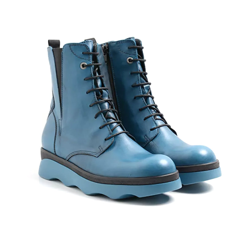 Wolky Akita Boot Womens Shoes 30-880 Petrol