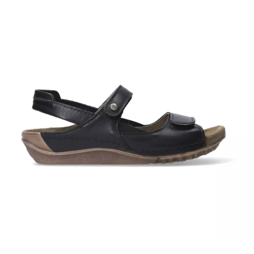 Wolky Alberta Sandals Womens Shoes 50-000 Black