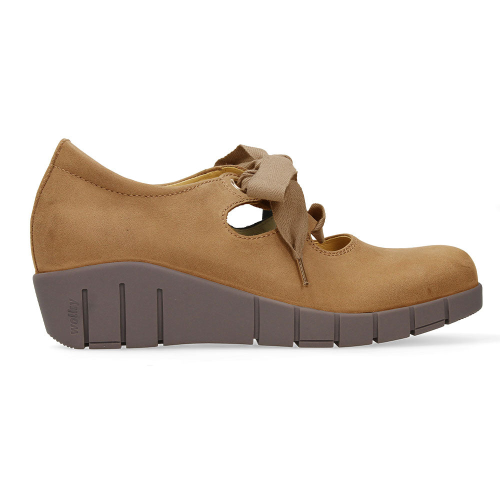 Wolky Boston Shoe Womens Shoes Camel
