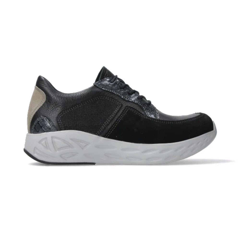 Wolky Bounce Womens Shoes 90-001 Black Combi