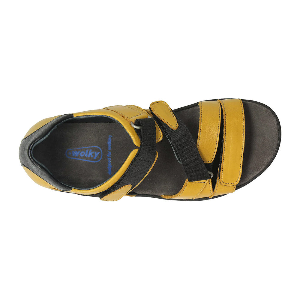 Wolky Desh Sandal Womens Shoes 30-930 Amber