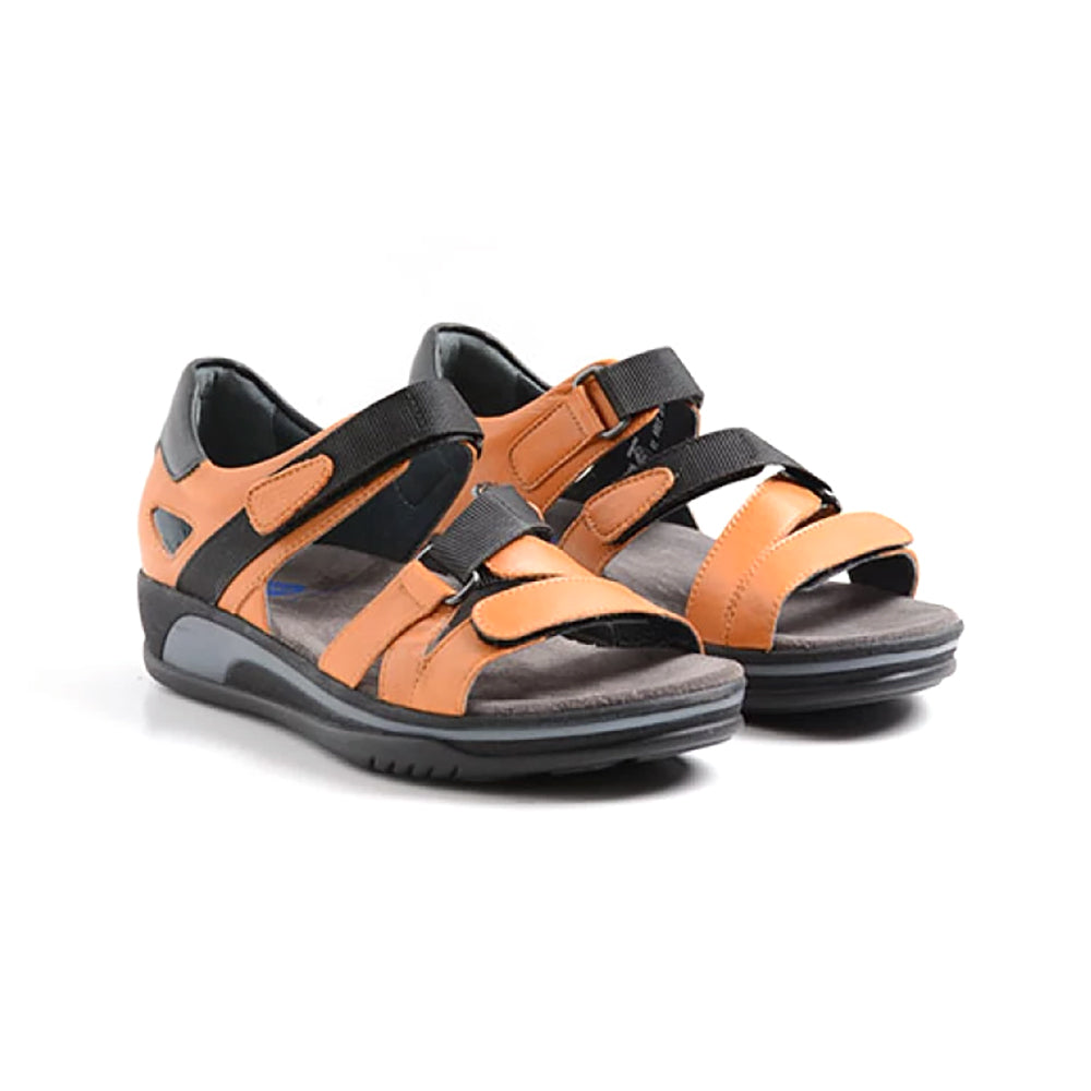 Wolky Desh Sandal Womens Shoes 30-550 Orange Savana