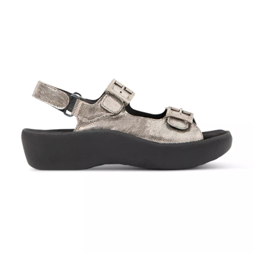 Wolky Fortune Sandal Womens Shoes 39-280 Metal