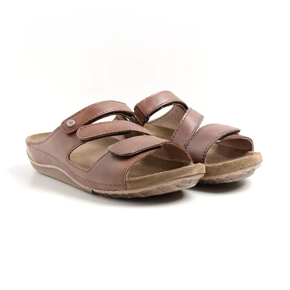 Wolky Jasper Sandals Womens Shoes 50-430 Cognac