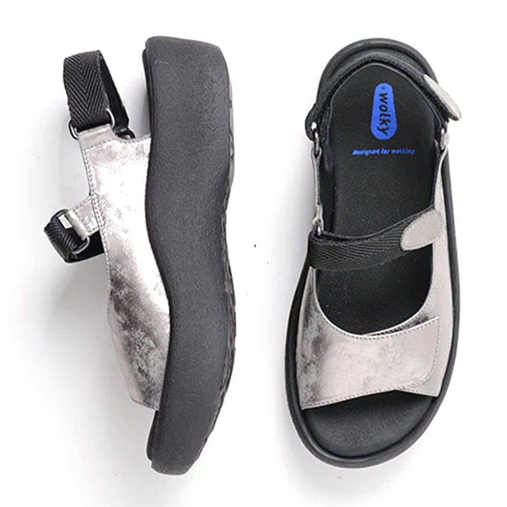 Wolky Jewel - 10-203 - Grey Womens Shoes