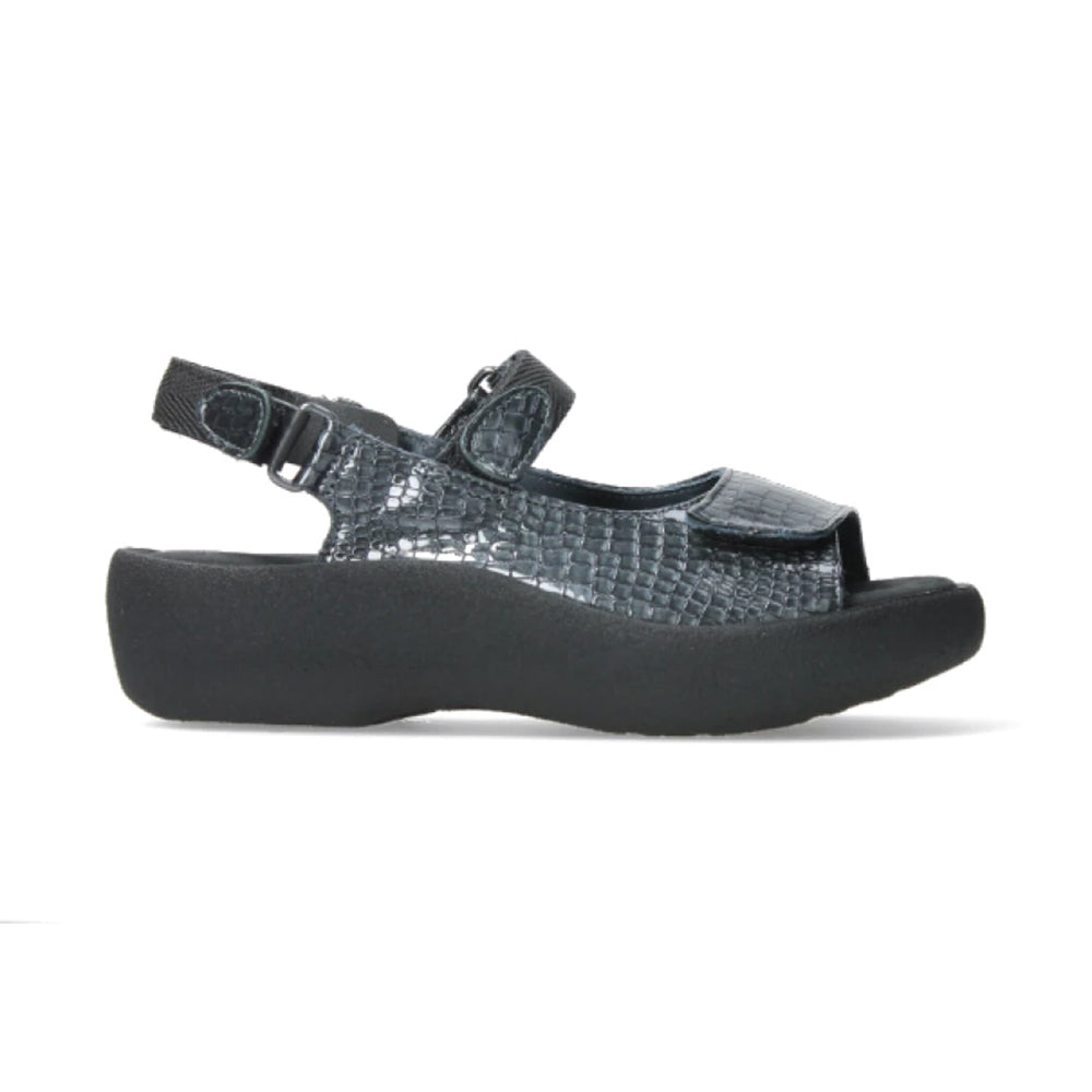 Wolky Jewel - 67-210 Womens Shoes 67-210 Anthracite Croco
