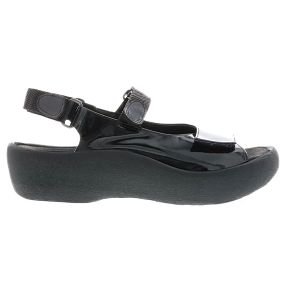 Wolky Jewel - 200 - Black Patent Womens Shoes 200 Black