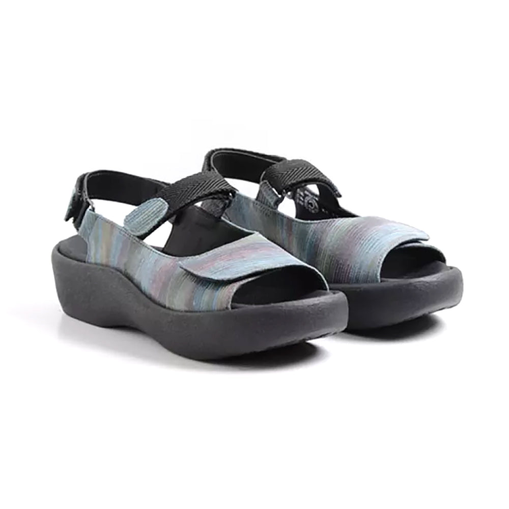 Wolky Jewel - 43-984 - Multi Jeans Womens Shoes 43-984 Multi Jeans Ligned Suede