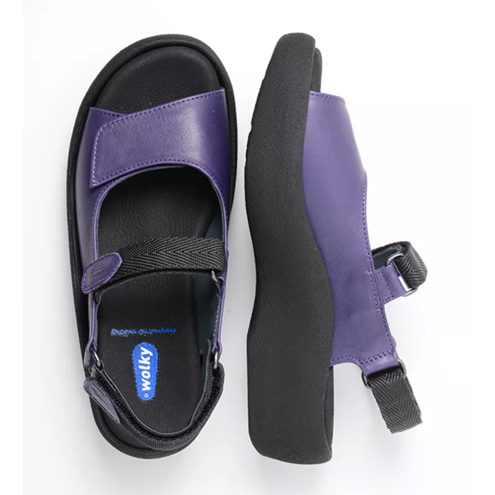 Wolky Jewel - 50-600 - Purple Womens Shoes