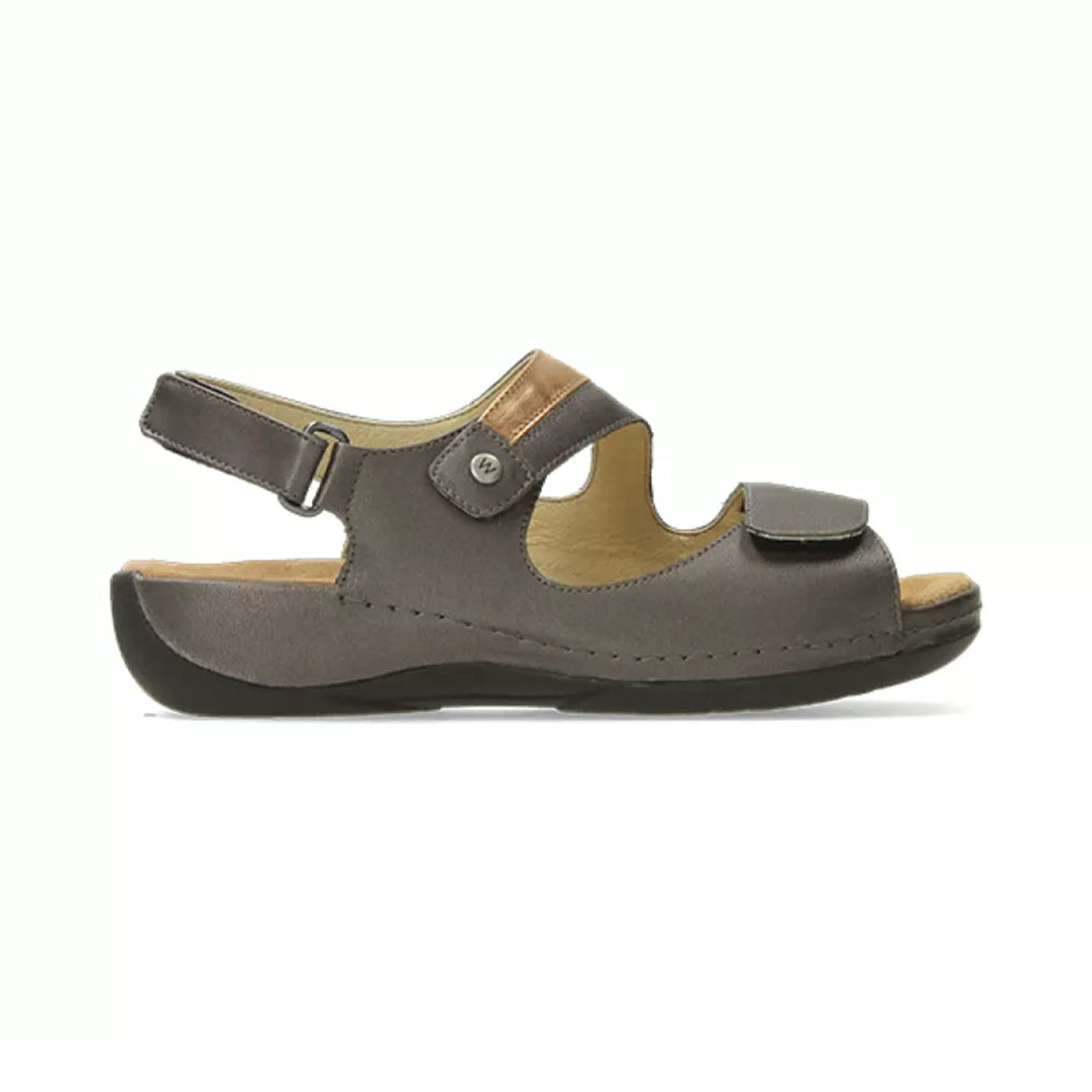 Wolky Liana Sandal Womens Shoes 90-232 Inox-Bronze Biocare Combi