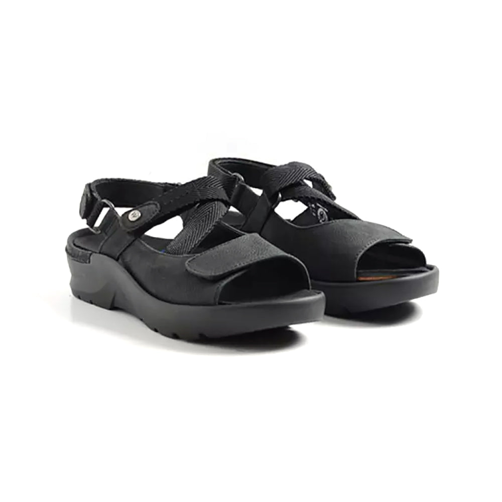 Wolky Lisse Sandal Womens Shoes 11-001 Black