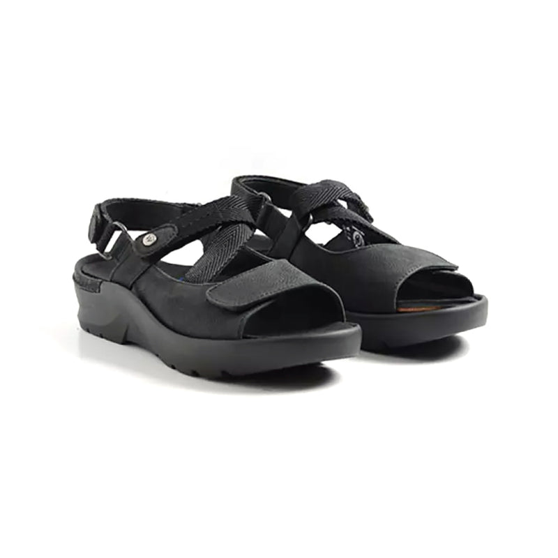 Wolky Lisse Sandal Womens Shoes 11-000 Black