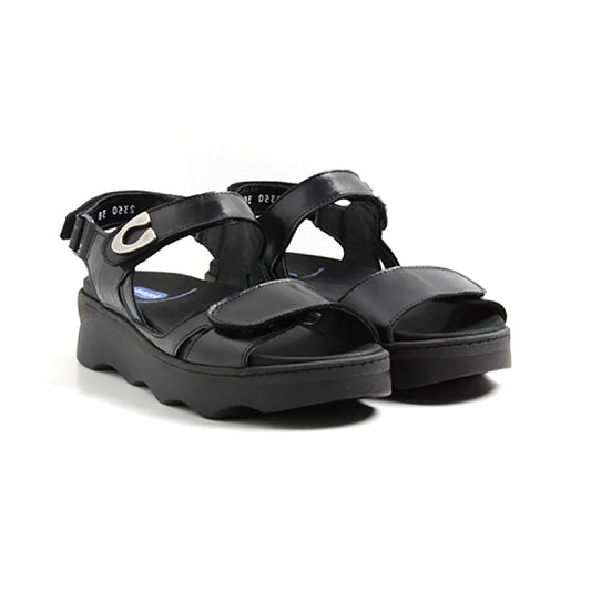 Wolky Medusa Slingback Sandal Womens Shoes 33-000 Black