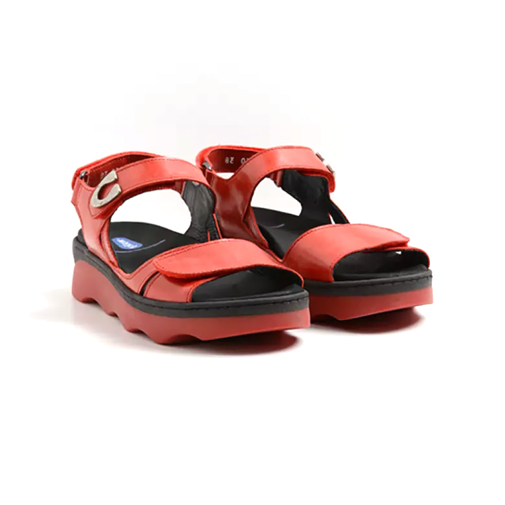 Wolky Medusa Slingback Sandal Womens Shoes 33-500 Red