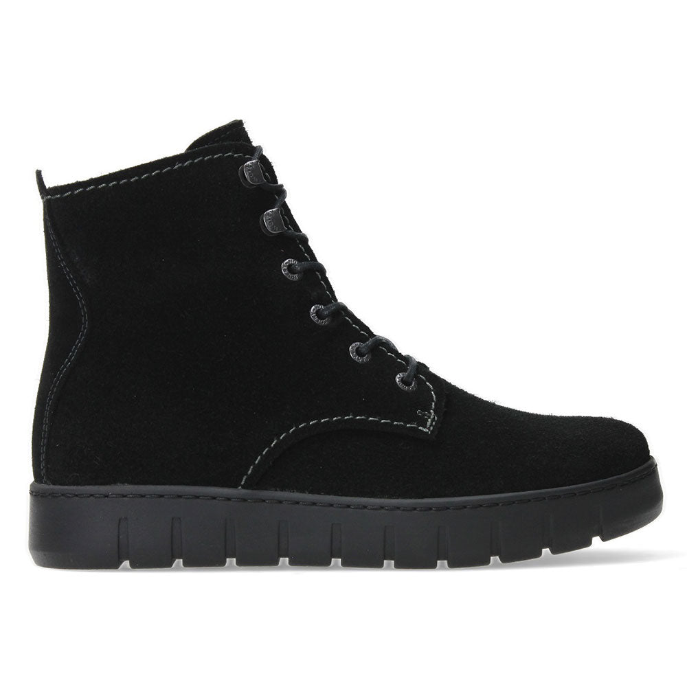 Wolky New Wave Lace Up Womens Shoes 40-000 Black