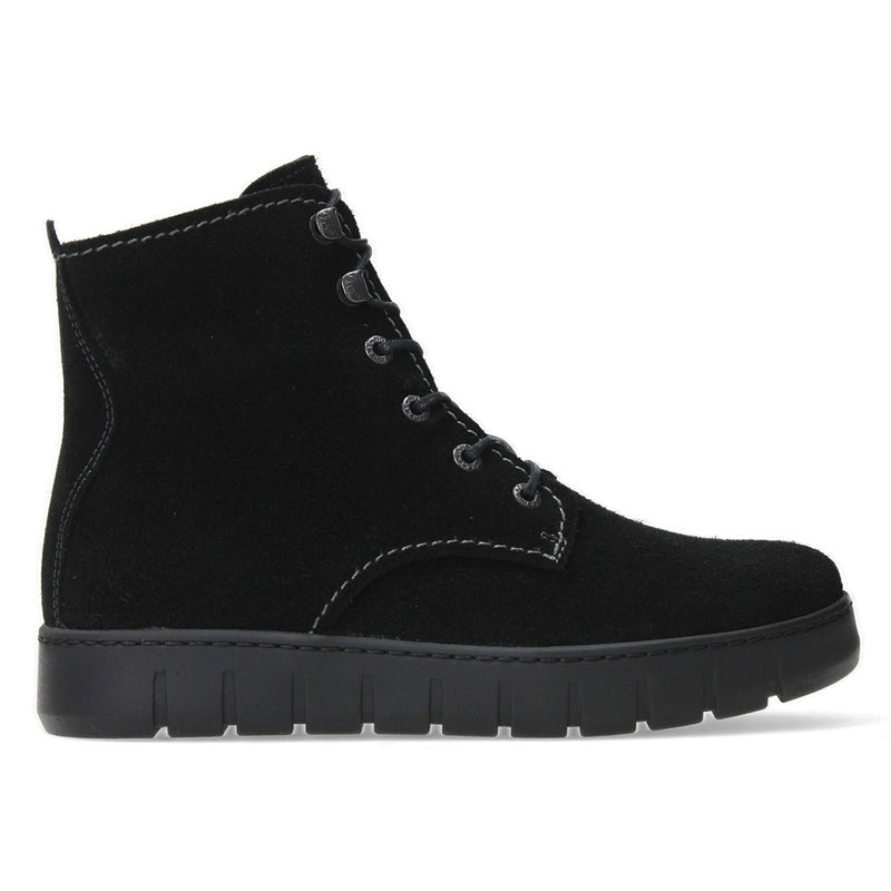 Wolky New Wave Sneaker Boot Womens Shoes 40-000 Black
