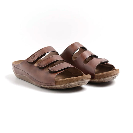 Wolky Nomad Slide Sandal Womens Shoes 50-430 Cognac