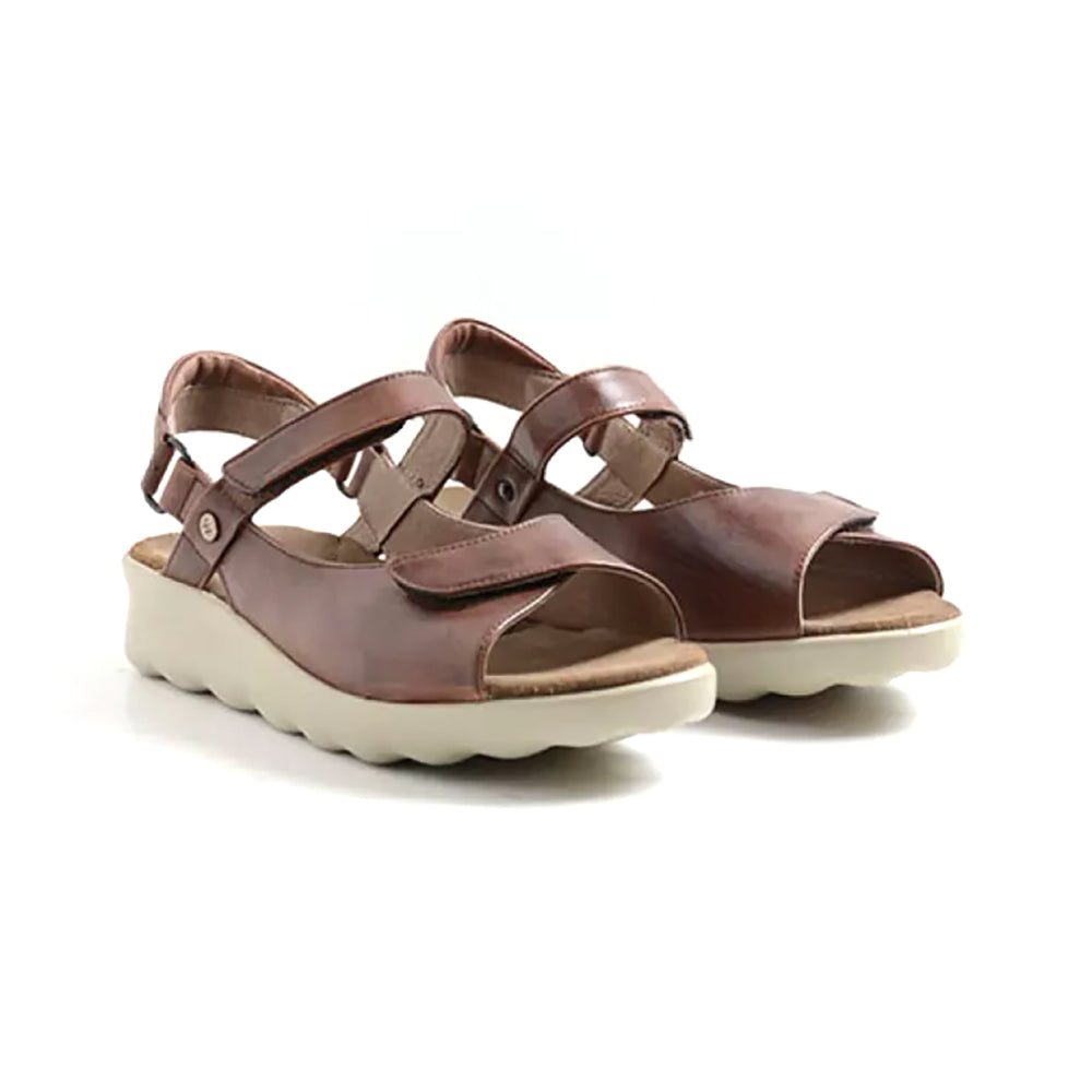 Wolky Pichu Sandal - 543 Cognac Womens Shoes 543 Cognac