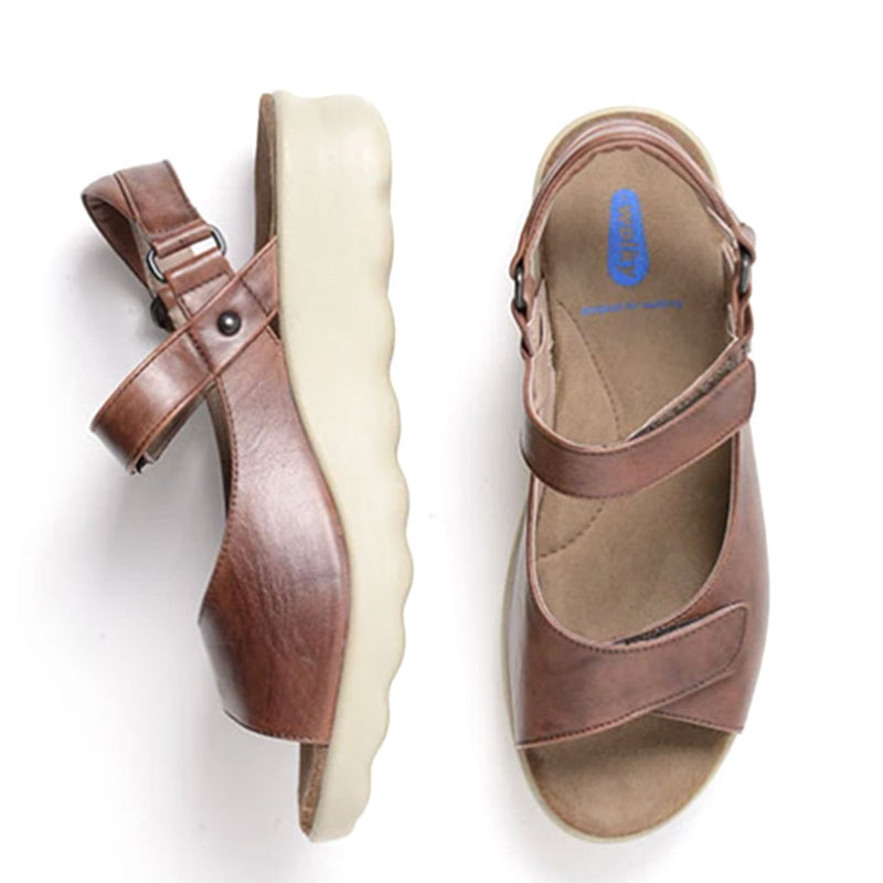 Wolky Pichu Sandal - 543 Cognac Womens Shoes 
