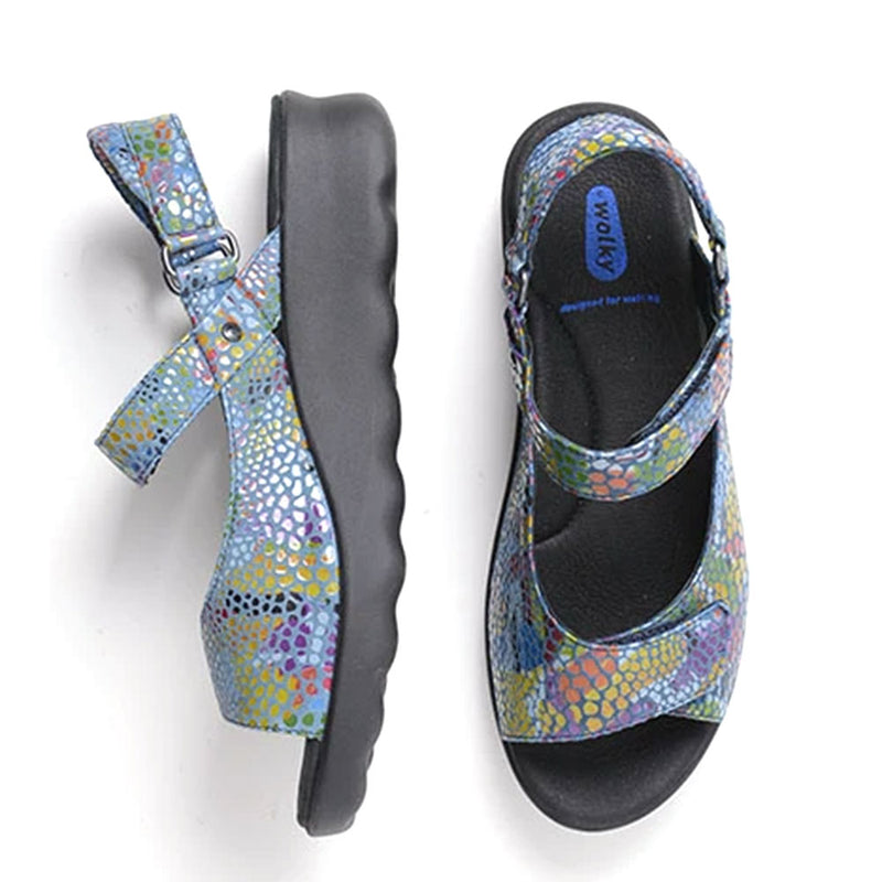 Wolky Pichu Sandal - 881 Jeans Womens Shoes 