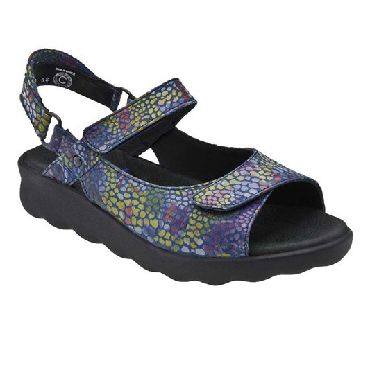 Wolky Pichu Sandal - 881 Jeans Womens Shoes 88-881 Jeans
