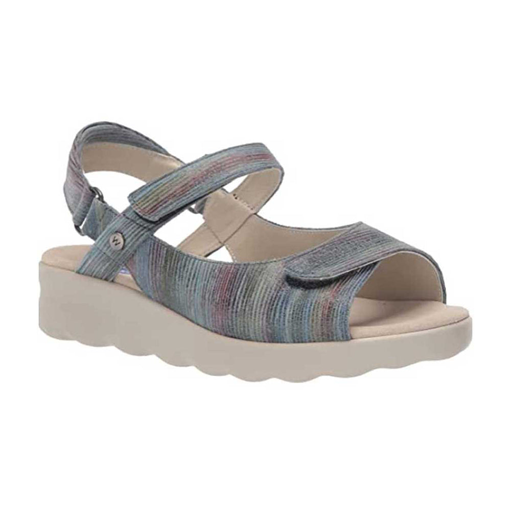 Wolky Pichu Sandal - 43-910 Multi White Womens Shoes 43-910 Multi White