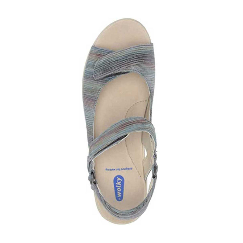 Wolky Pichu Sandal - 43-910 Multi White Womens Shoes