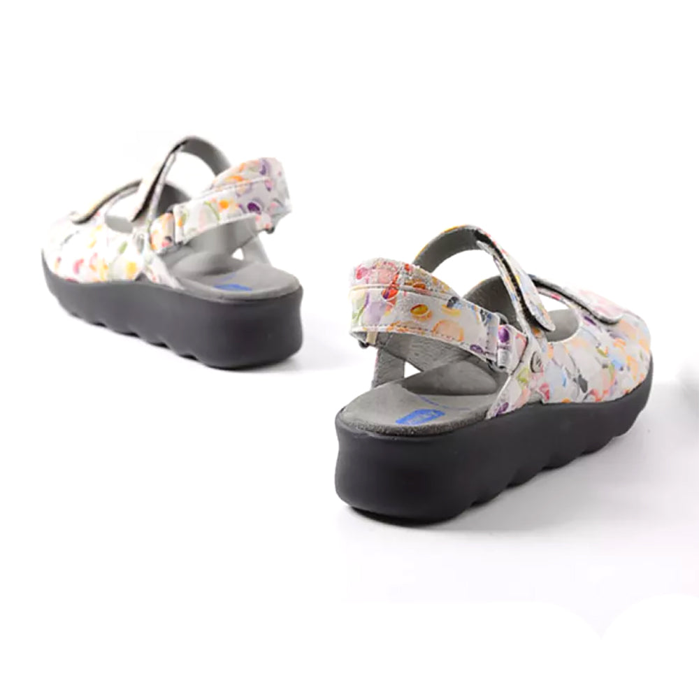 Wolky Pichu Sandal - 12-980 Multi White Womens Shoes