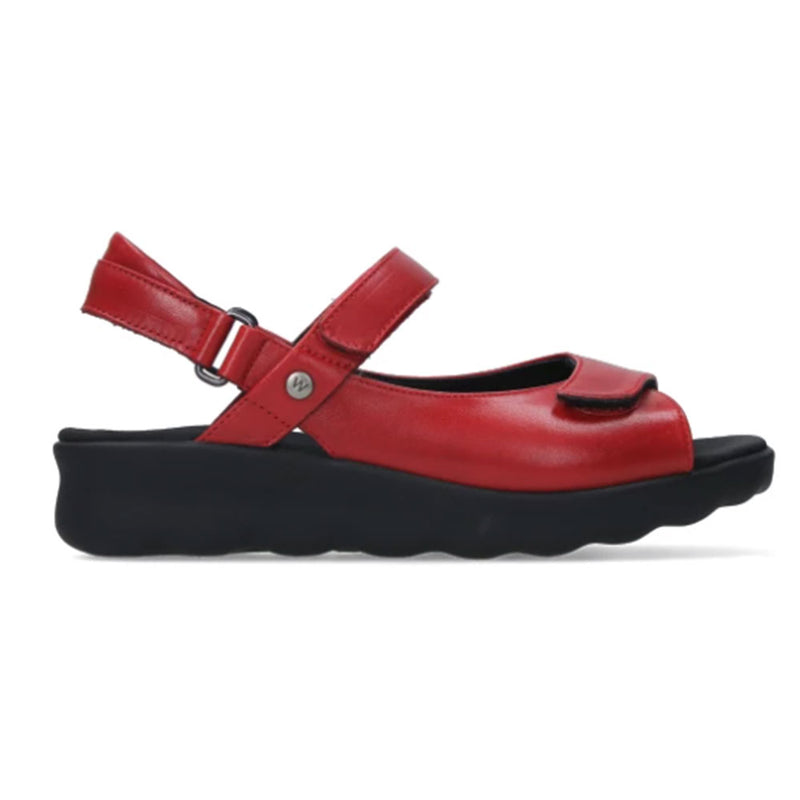 Wolky Pichu Sandal - 350 Red Womens Shoes 