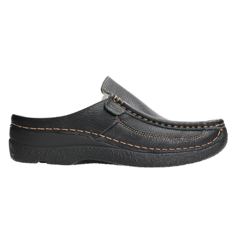 Wolky Roll Slide Loafer Womens Shoes 70-000 Black