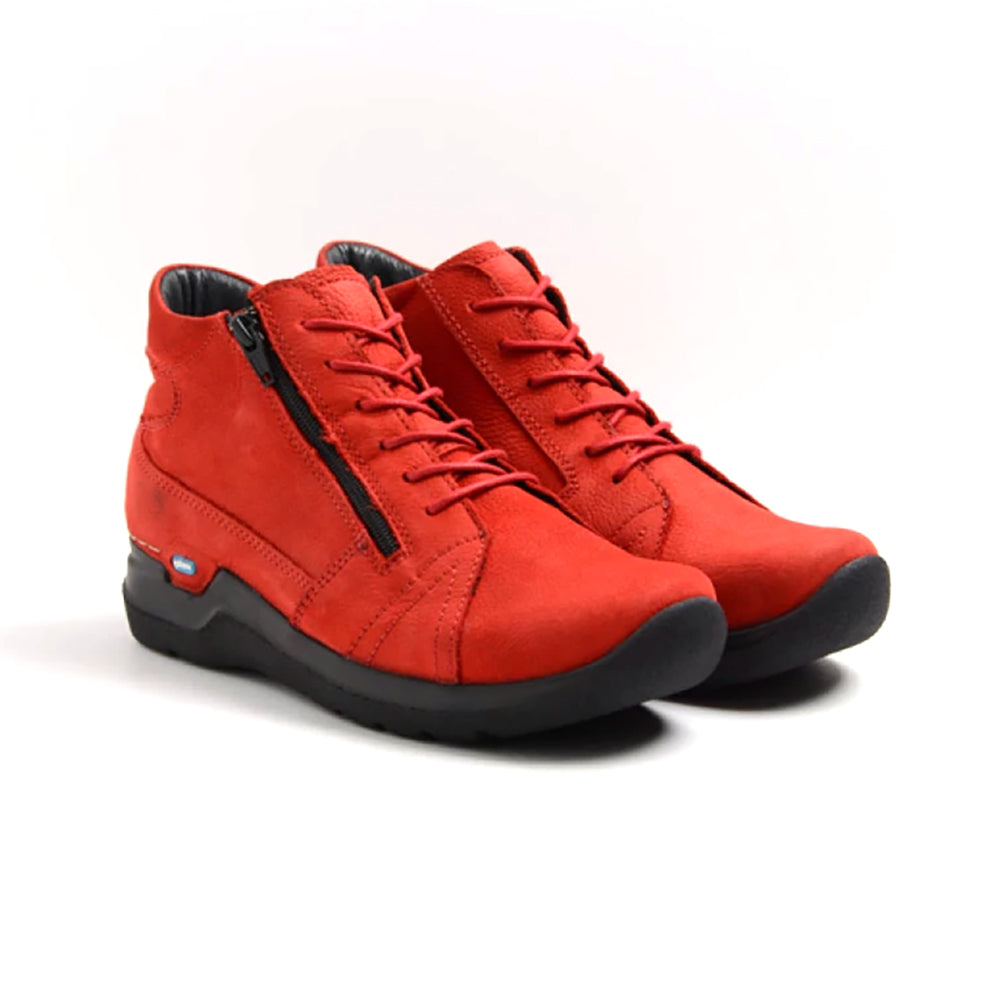 Wolky Why Bootie Womens Shoes 30-505 Dark Red
