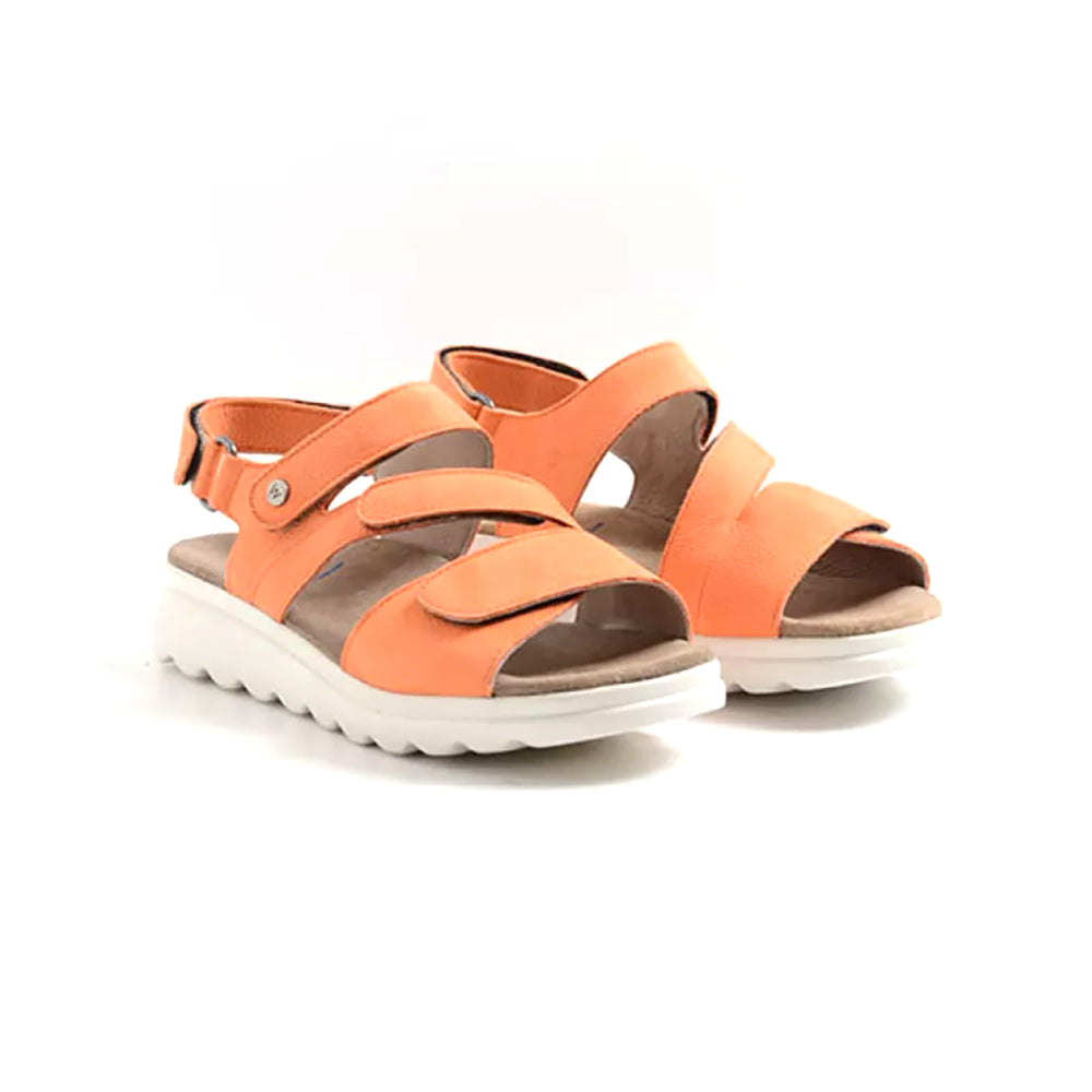 Wolky Yard Sandals Womens Shoes 11-550 Orange Blue
