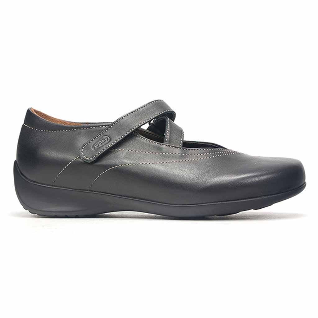 Wolky Passion Casual Mary Jane (0350) Womens Shoes 300 Black Leather