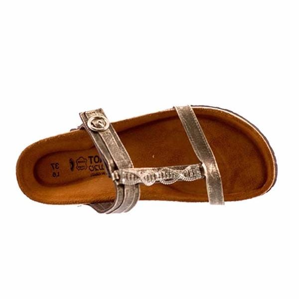 Naot Malibu Sandal (7258) Womens Shoes Metal Leather