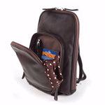 Osgoode Marley Small Organizer Backpack (5020) Handbags Raisin