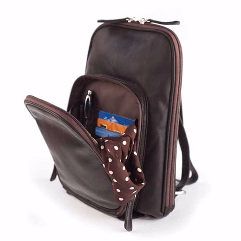 Osgoode Marley Small Organizer Backpack (5020) Handbags Raisin