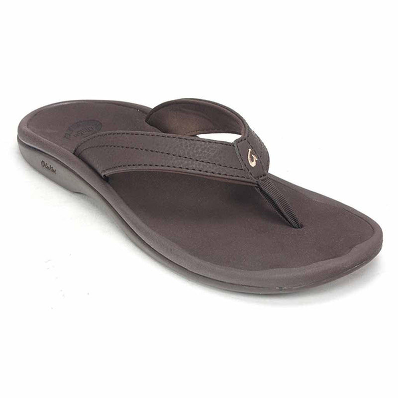 OluKai Ohana Flip Flop Womens Shoes 4848 Dk Java