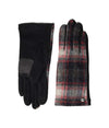 Echo Design Heritage Plaid Glove (EGO146) Women's Clothing blk