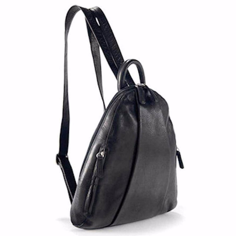 Osgoode Marley Teardrop Multi Zip Backpack (5017) Handbags Black