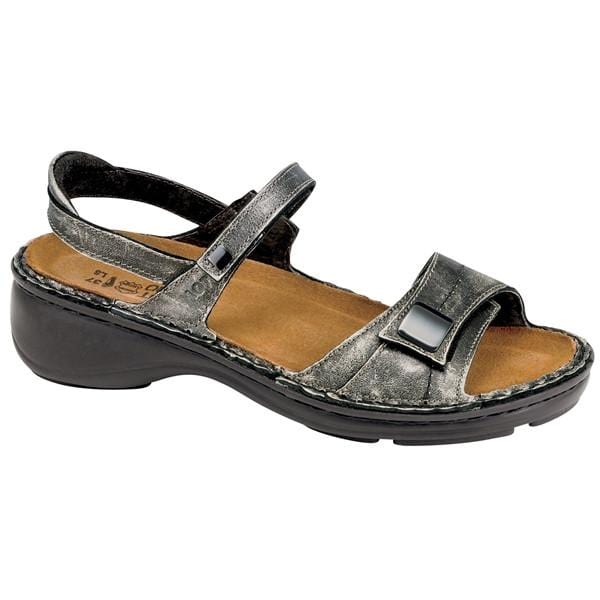 Naot Papaya Sandal Womens Shoes 195 Metal