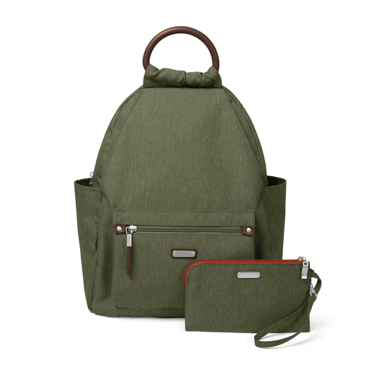 Baggallini All Day Travel Backpack (ADB334) Handbags Olive