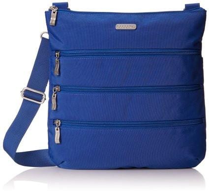 Baggallini Big Zipper Bag (LZP474) Handbags Blue