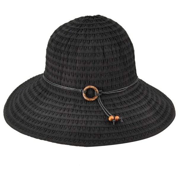 Betmar Coconut Ring Safari Sun Hat (B3261) Women's Clothing Black