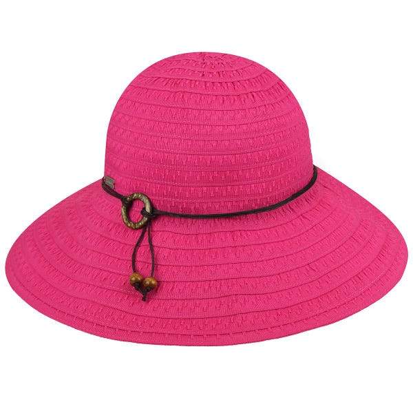 Betmar Coconut Ring Safari Sun Hat (B3261) Women's Clothing Fuschia