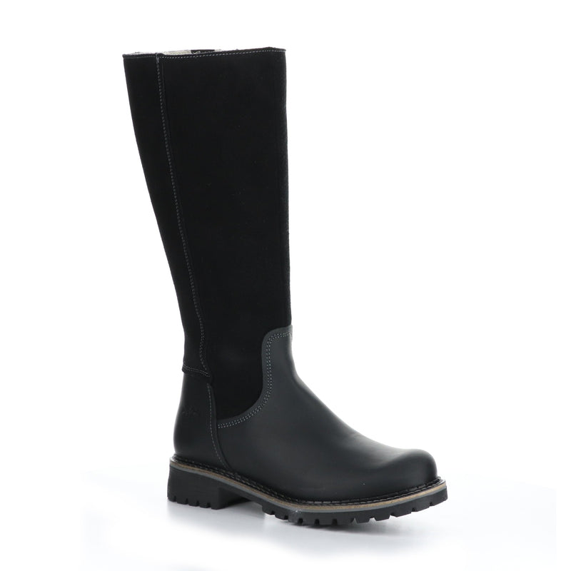 Bos & Co Hudson Waterproof Mid Calf Boot Womens Shoes Black