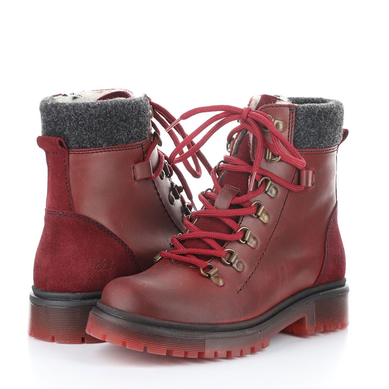 Bos & Co Axel Combat Boot Womens Shoes 