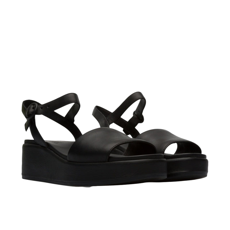 Camper Misia Platform Sandal (K200564) Womens Shoes CA-012 Black