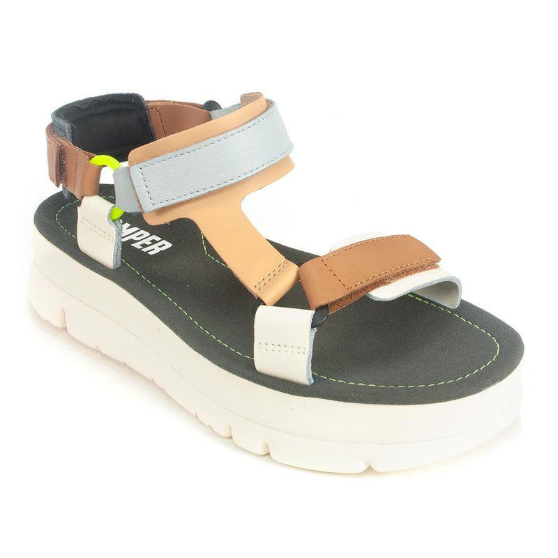 Camper Oruga Platform Sandal (K201037) Womens Shoes 004 Multi