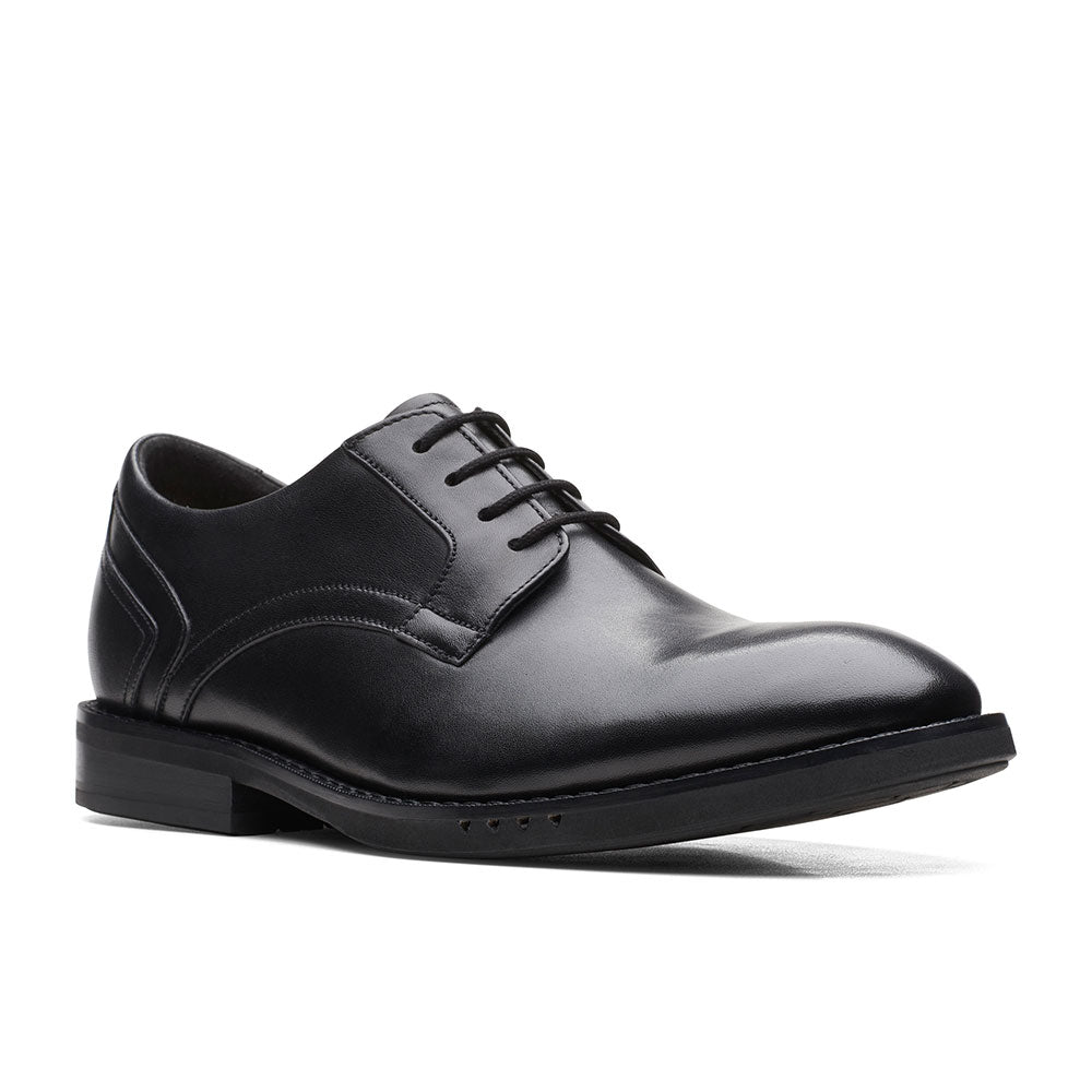 Clarks Unhugh Lace Oxford Mens Shoes 8322 Black